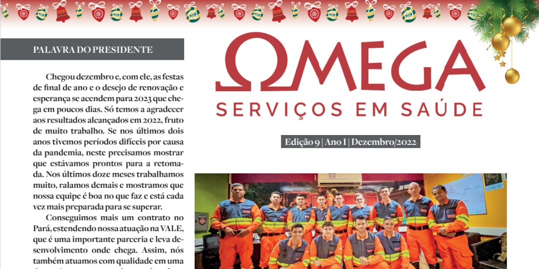 Read more about the article Jornal Omega – Edição 10 – Ano 1 – Janeiro/2023