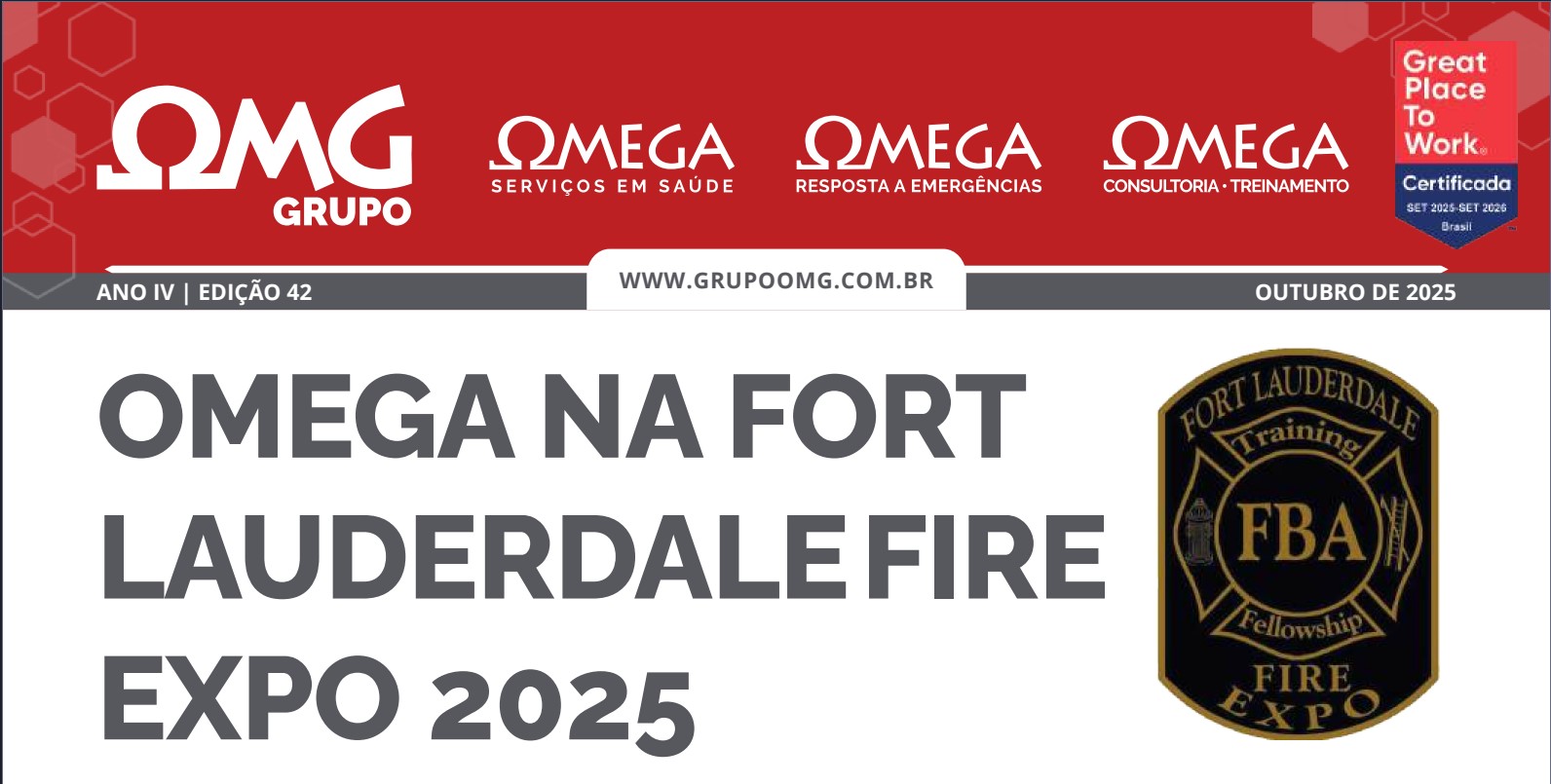 Leia mais sobre o artigo Jornal OMEGA – Edição 42 – Ano 4 – Outubro/2025